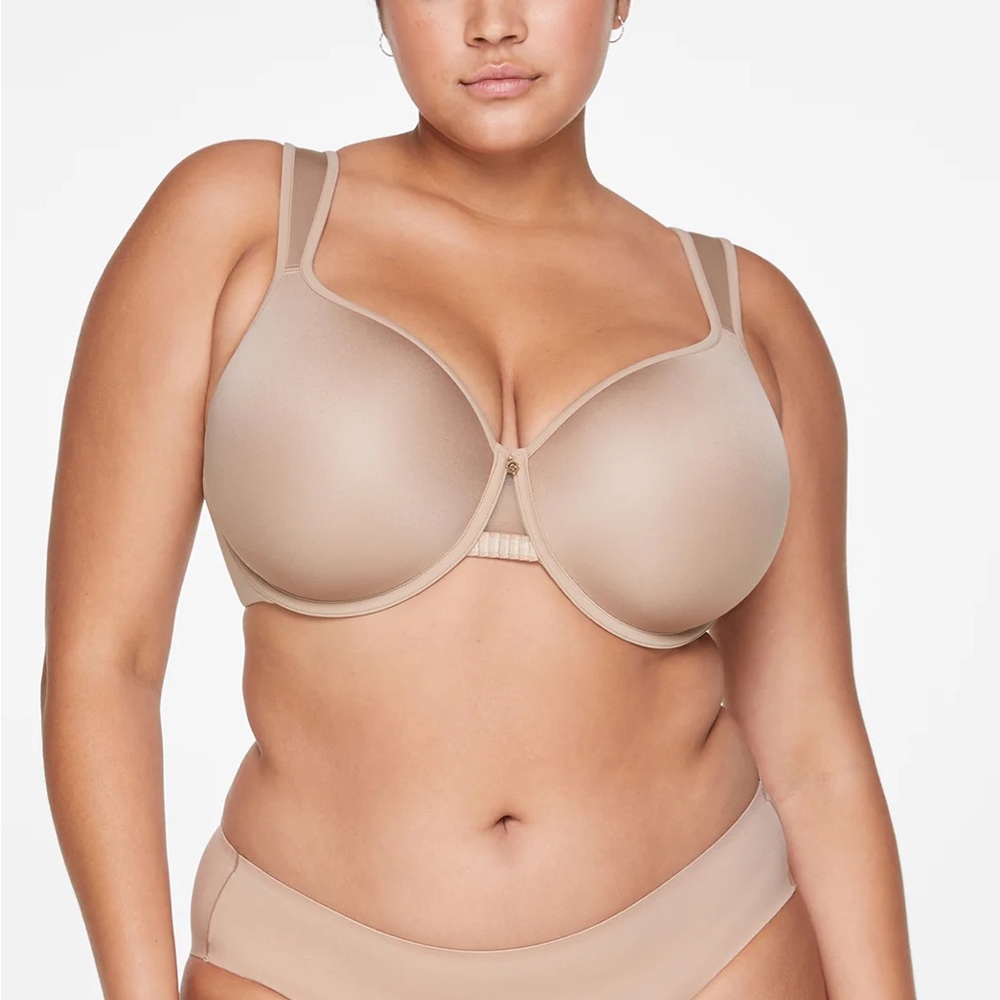 Thirdlove 24/7 Classic Full Coverage Bra 46 E Nude Taupe